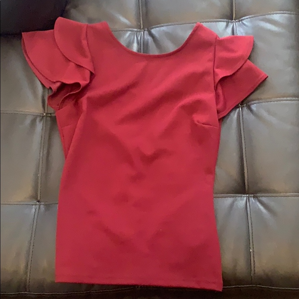 Brand new with tags. Windsor burgundy tight top!
